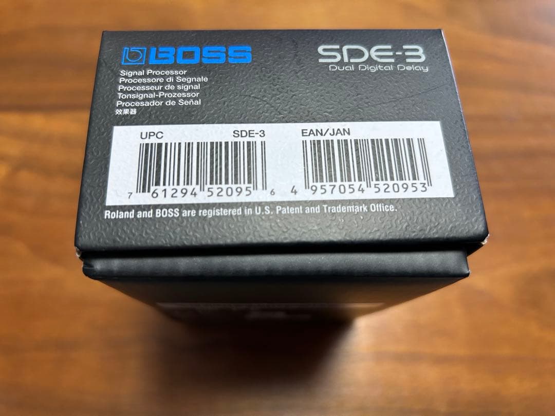 BOSS SDE-3 デュアルデジタルディレイ