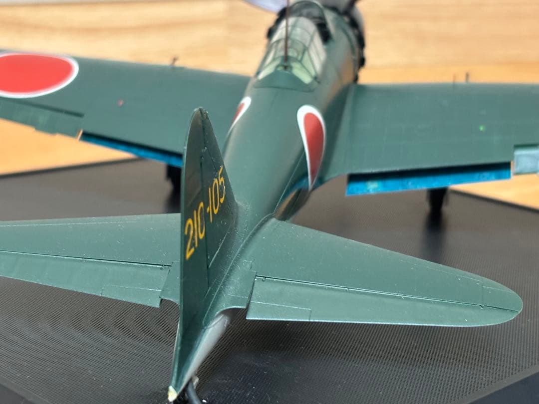 タミヤ 1/32 零戦52型 リアルサウンド・アクションセット 完成品 ジャンク