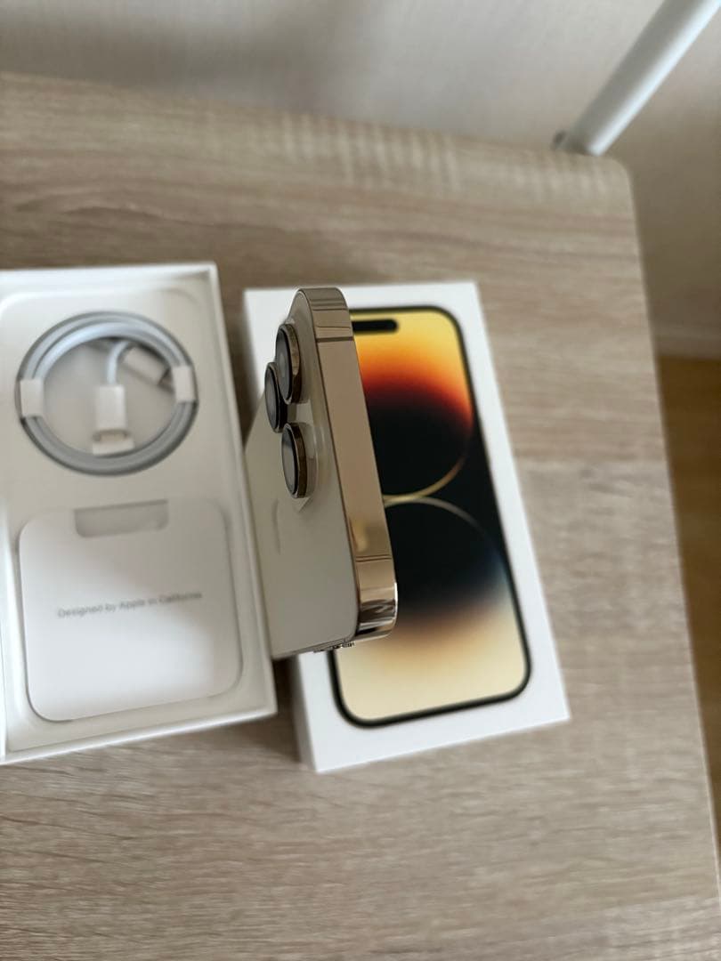 iPhone14pro 128GB ゴールド SIMフリー 本体