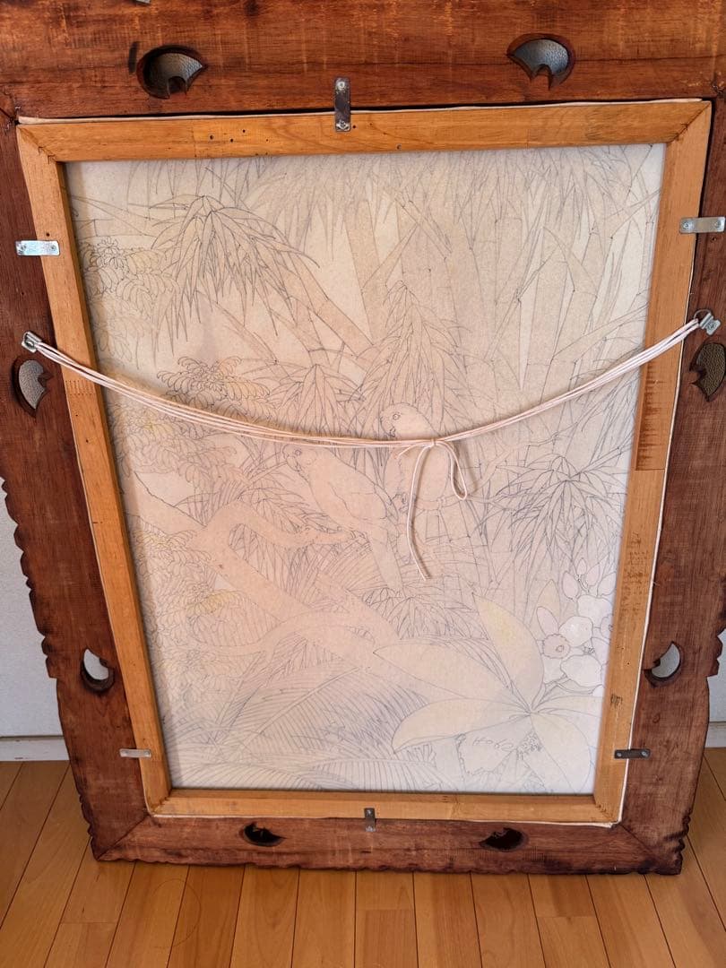 N*様 バリ絵画：プンゴアセカンスタイル(JATI作)