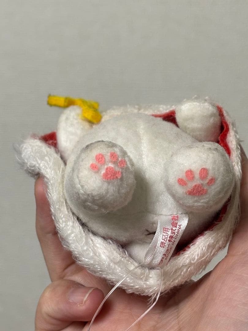 平成レトロ　フリュー　つみネコ　キング　マスコット　ぬいぐるみ