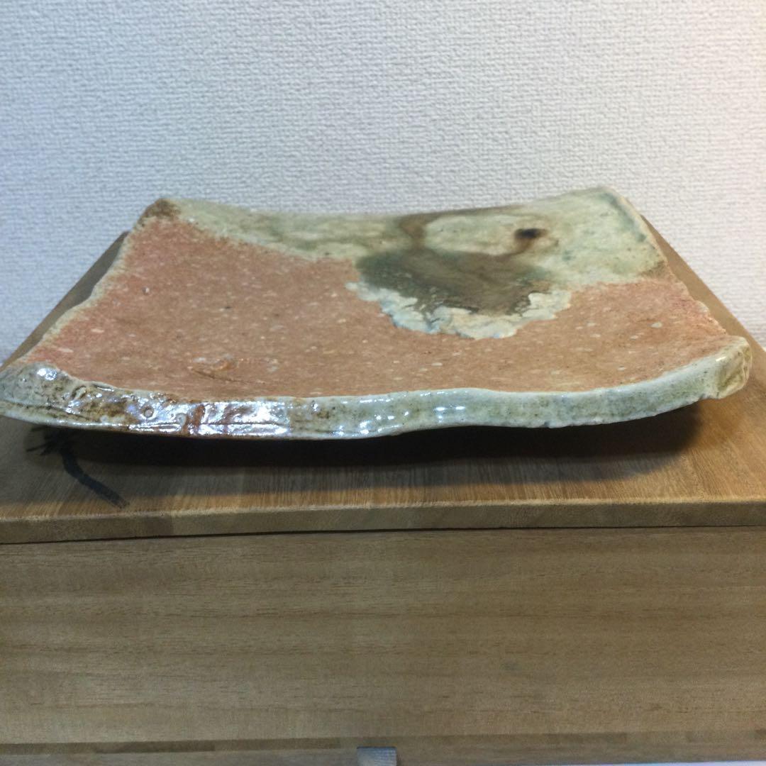 寺垣外窯　杉本貞光作　信楽陶　板皿