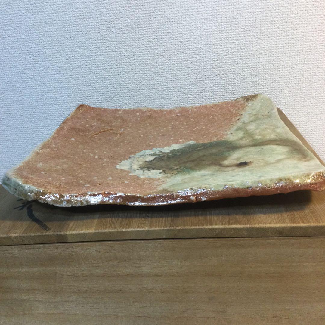 寺垣外窯　杉本貞光作　信楽陶　板皿