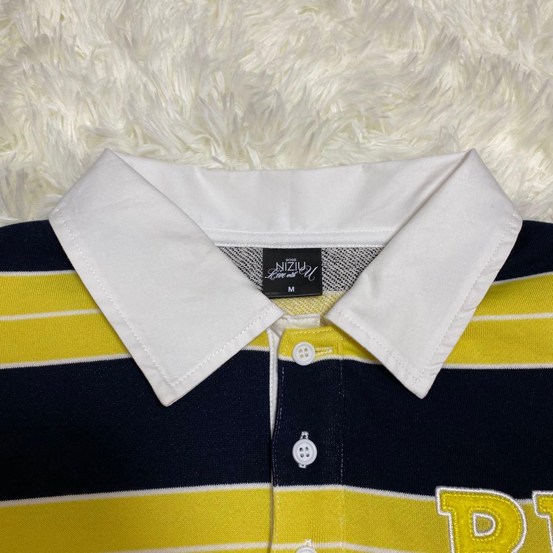 NiziU ボーダーシャツ　リク　Mサイズ