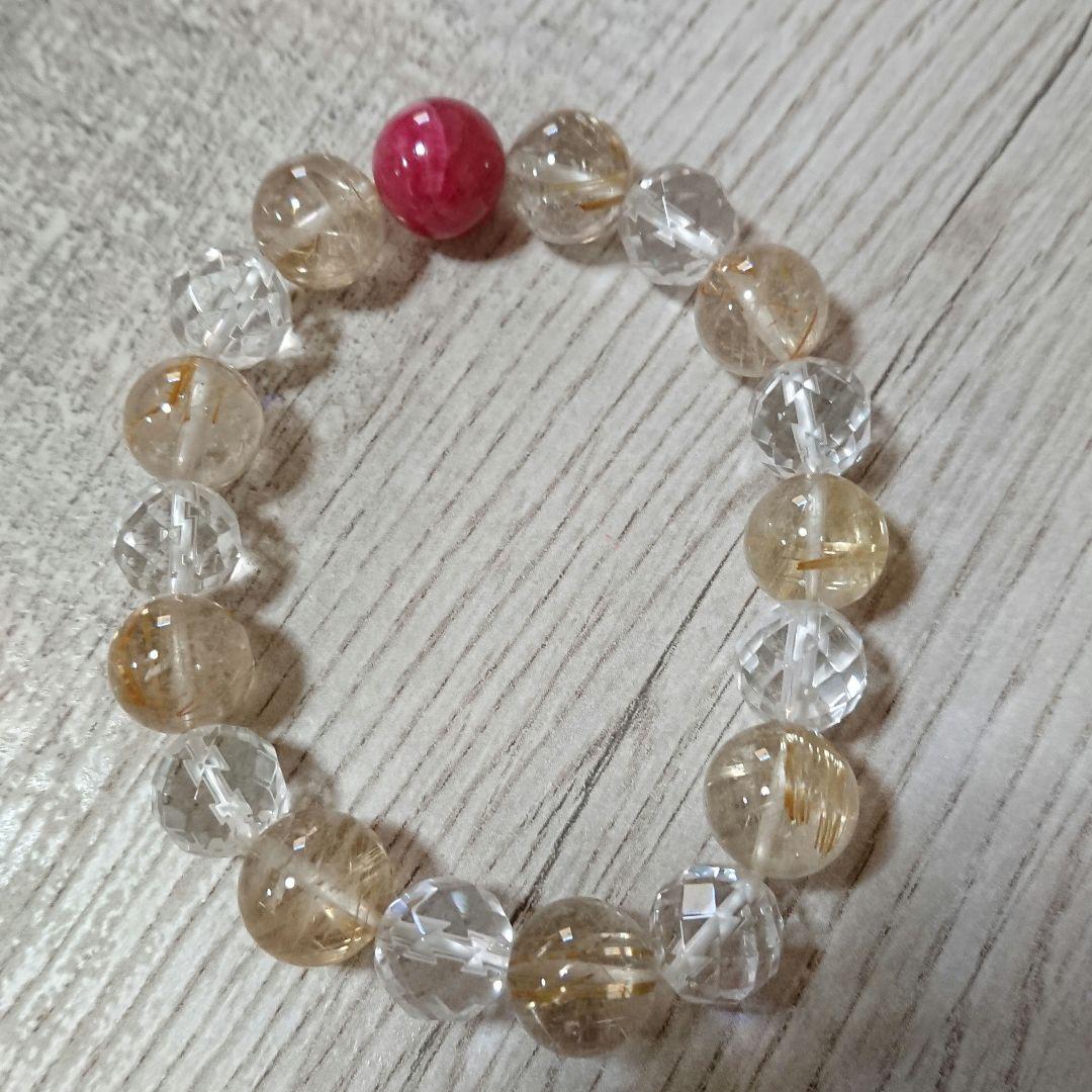 【希少】値下げ インペリアルロードナイト ルチルクォーツ ブレスレット