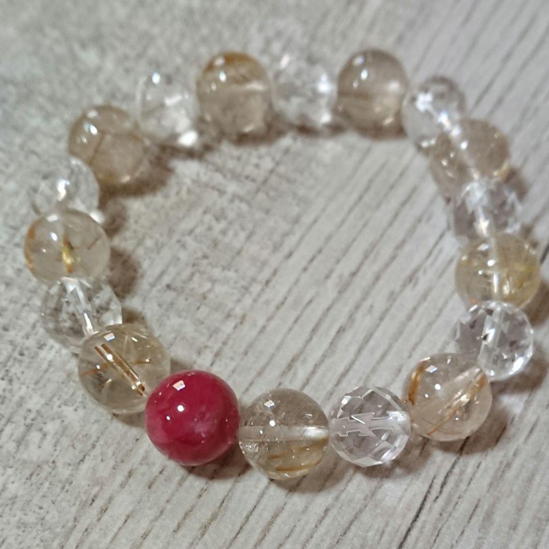 【希少】値下げ インペリアルロードナイト ルチルクォーツ ブレスレット