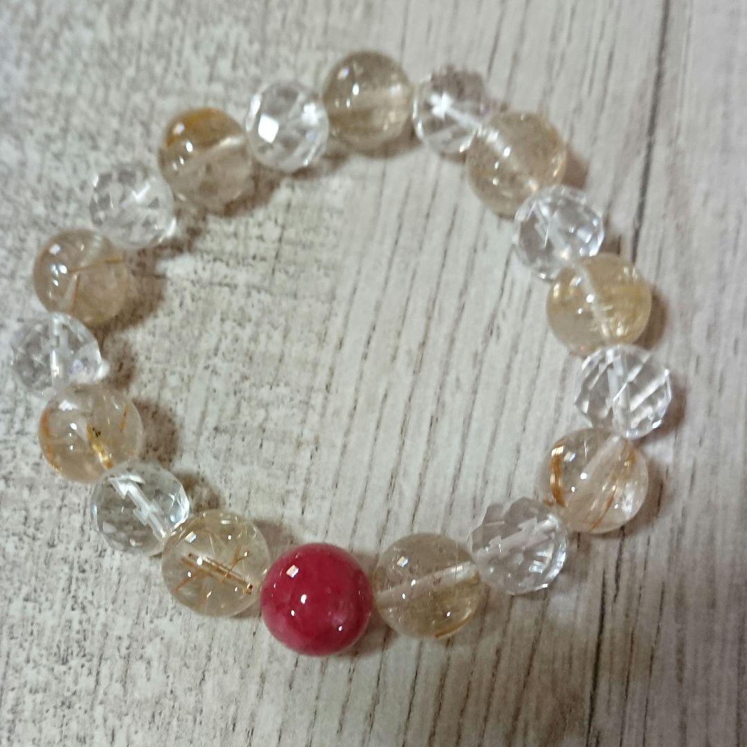 【希少】値下げ インペリアルロードナイト ルチルクォーツ ブレスレット