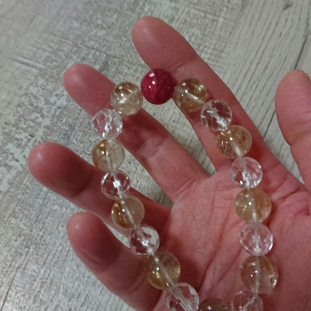 【希少】値下げ インペリアルロードナイト ルチルクォーツ ブレスレット