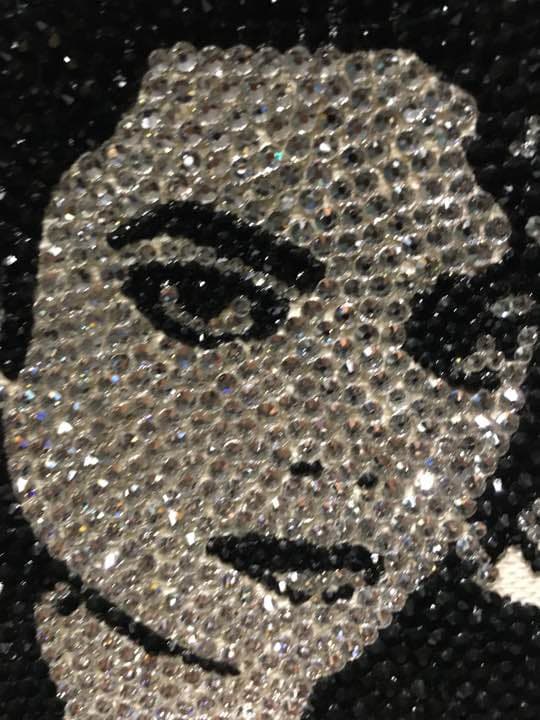 MichaelJacksonスワロフスキー絵