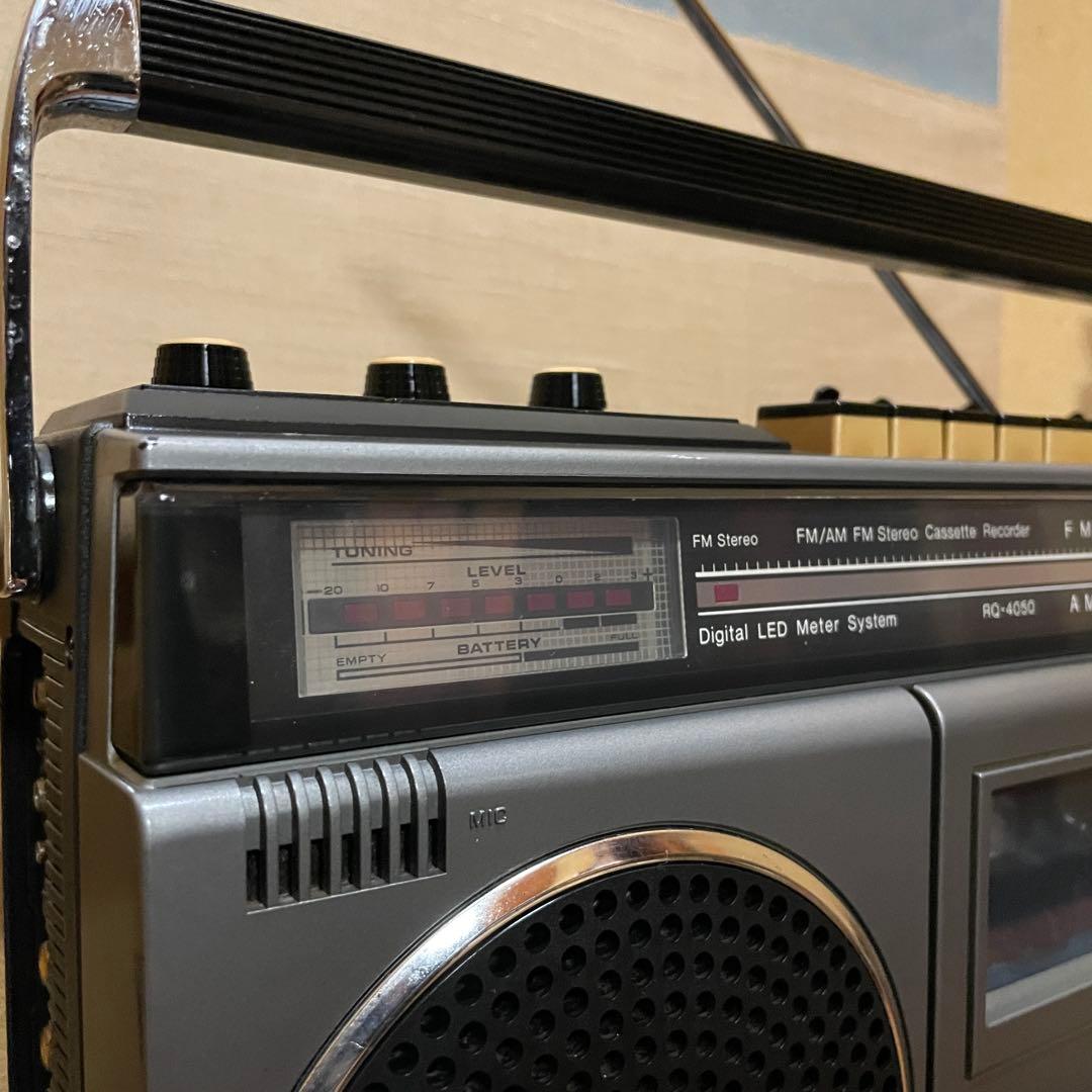 National／ラジカセ／RQ-4050／メンテナンス済み／メンテセット付