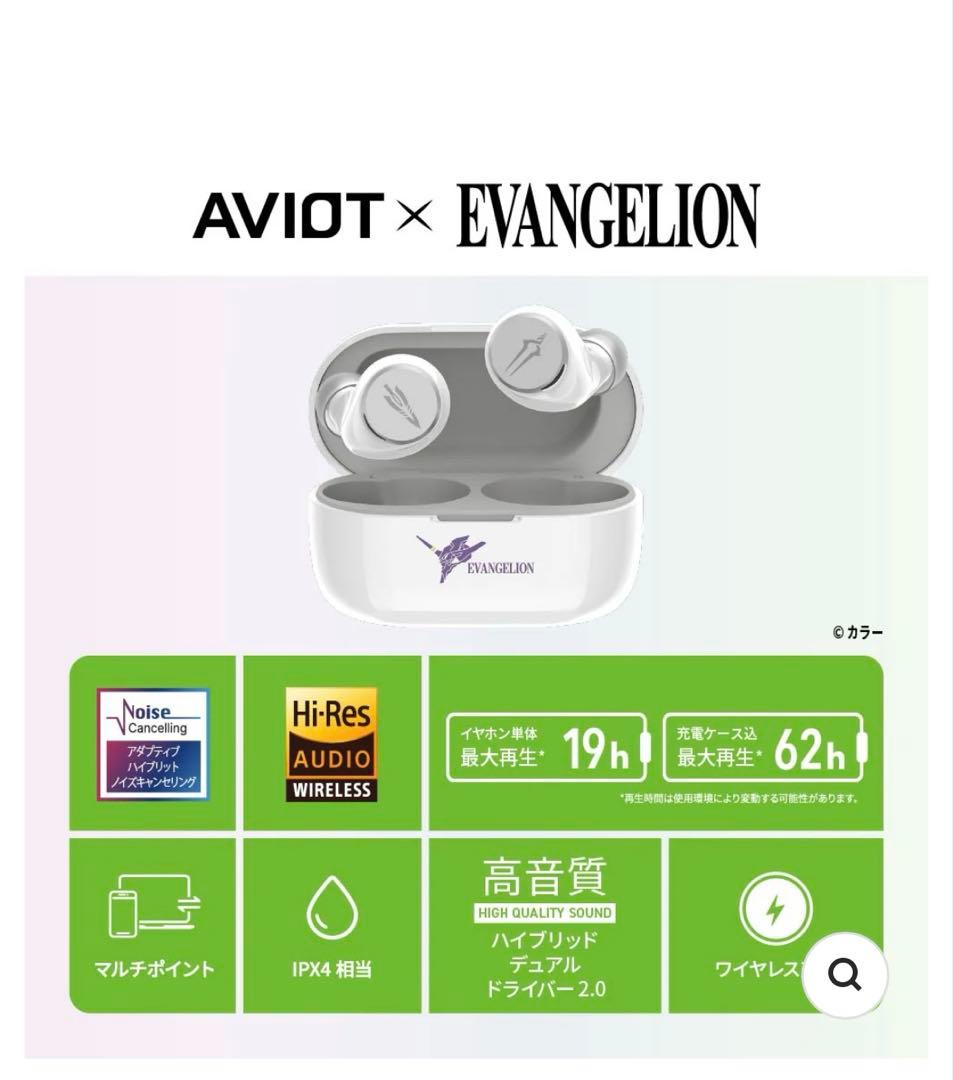 TE-V1R-EVA AVIOT ワイヤレスイヤホン
