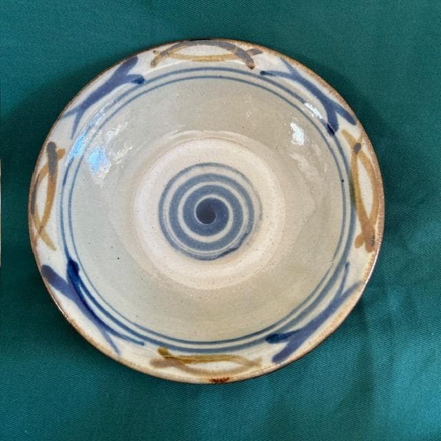 沖縄　やちむん　リム皿　セット