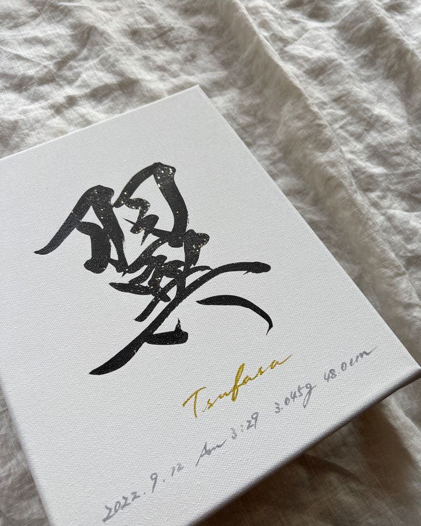 Hikaru　お一人目修正あり「私が欲しい命名書」キャンバス送料無料