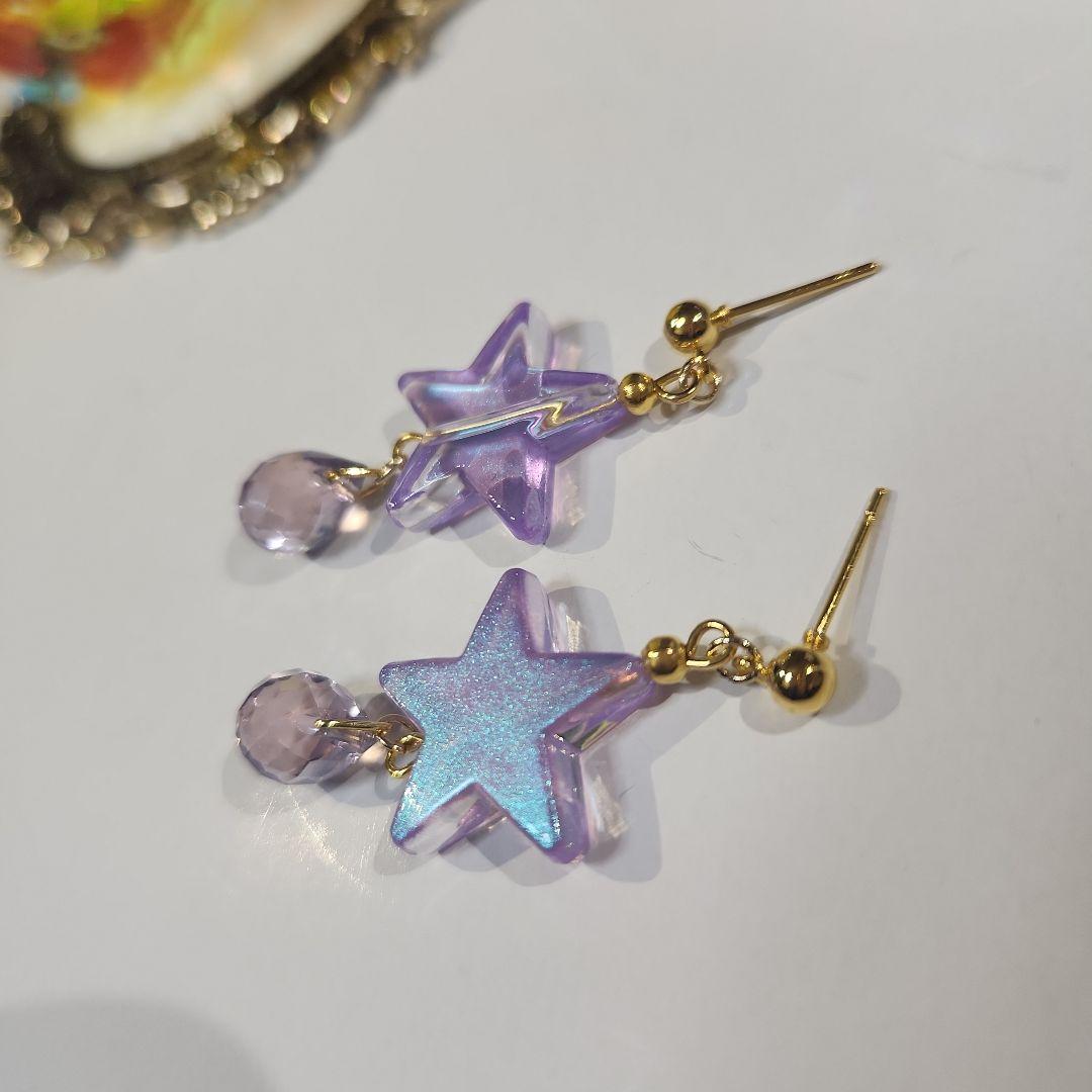 ハンドメイドピアス3127