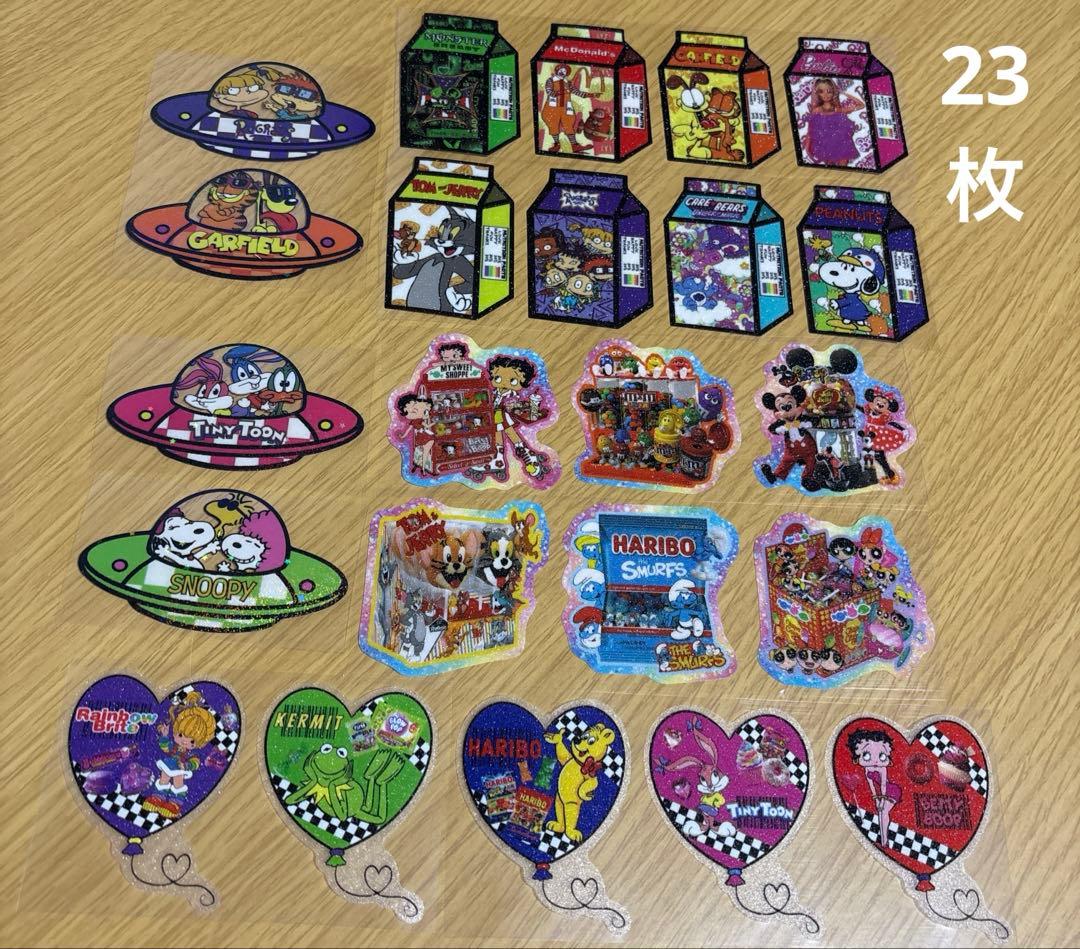 アメキャラ　ステッカー　300枚　詰め合わせパック② 平袋&ジップ袋付き