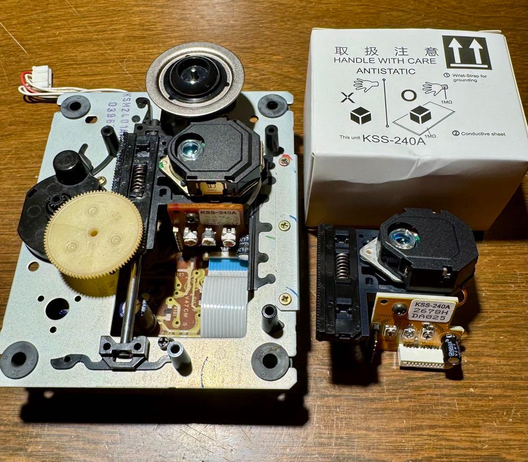 美品！整備済動作品！名機オンキョーONKYO CR-185X ピックアップ交換済