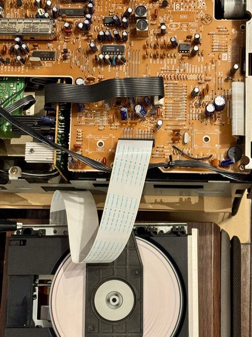 美品！整備済動作品！名機オンキョーONKYO CR-185X ピックアップ交換済