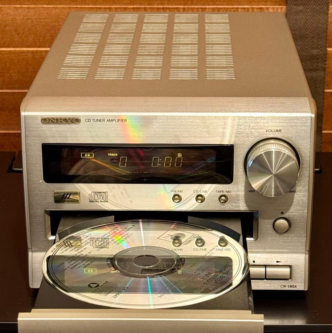 美品！整備済動作品！名機オンキョーONKYO CR-185X ピックアップ交換済