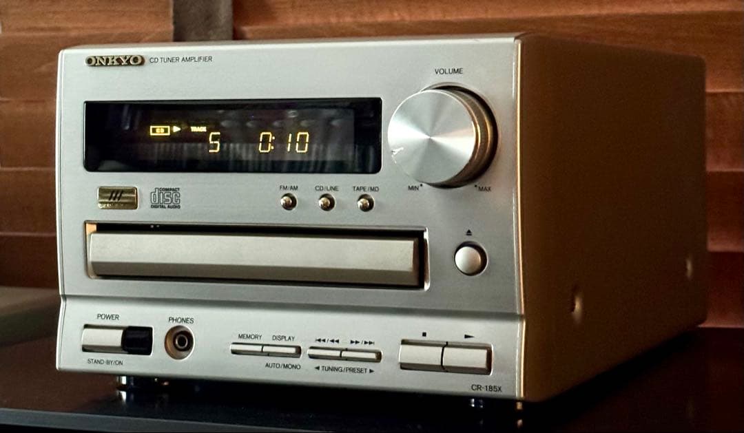 美品！整備済動作品！名機オンキョーONKYO CR-185X ピックアップ交換済