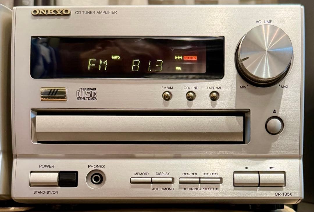 美品！整備済動作品！名機オンキョーONKYO CR-185X ピックアップ交換済