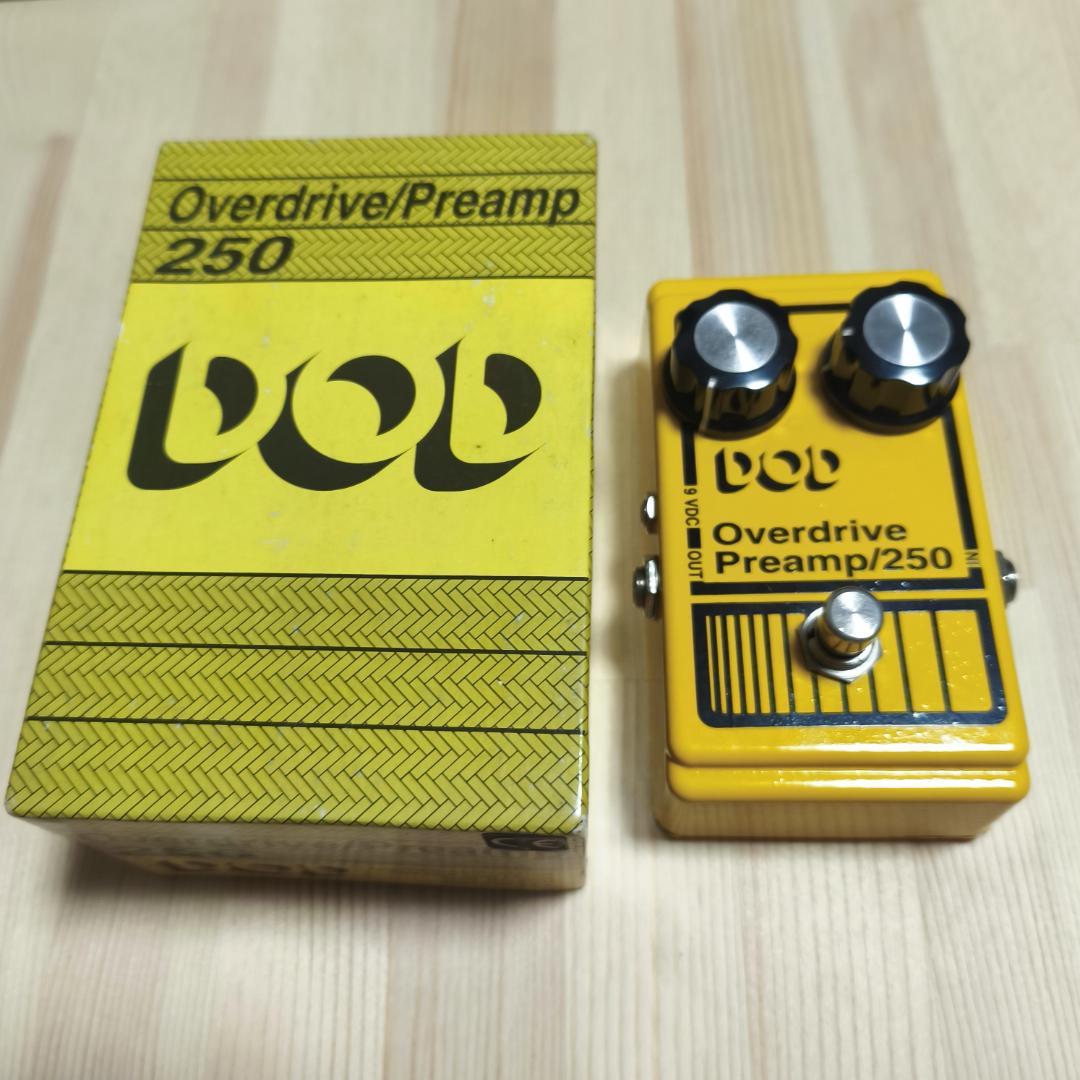 超美品 デッドストック 状態 DOD Overdrive Preamp 250