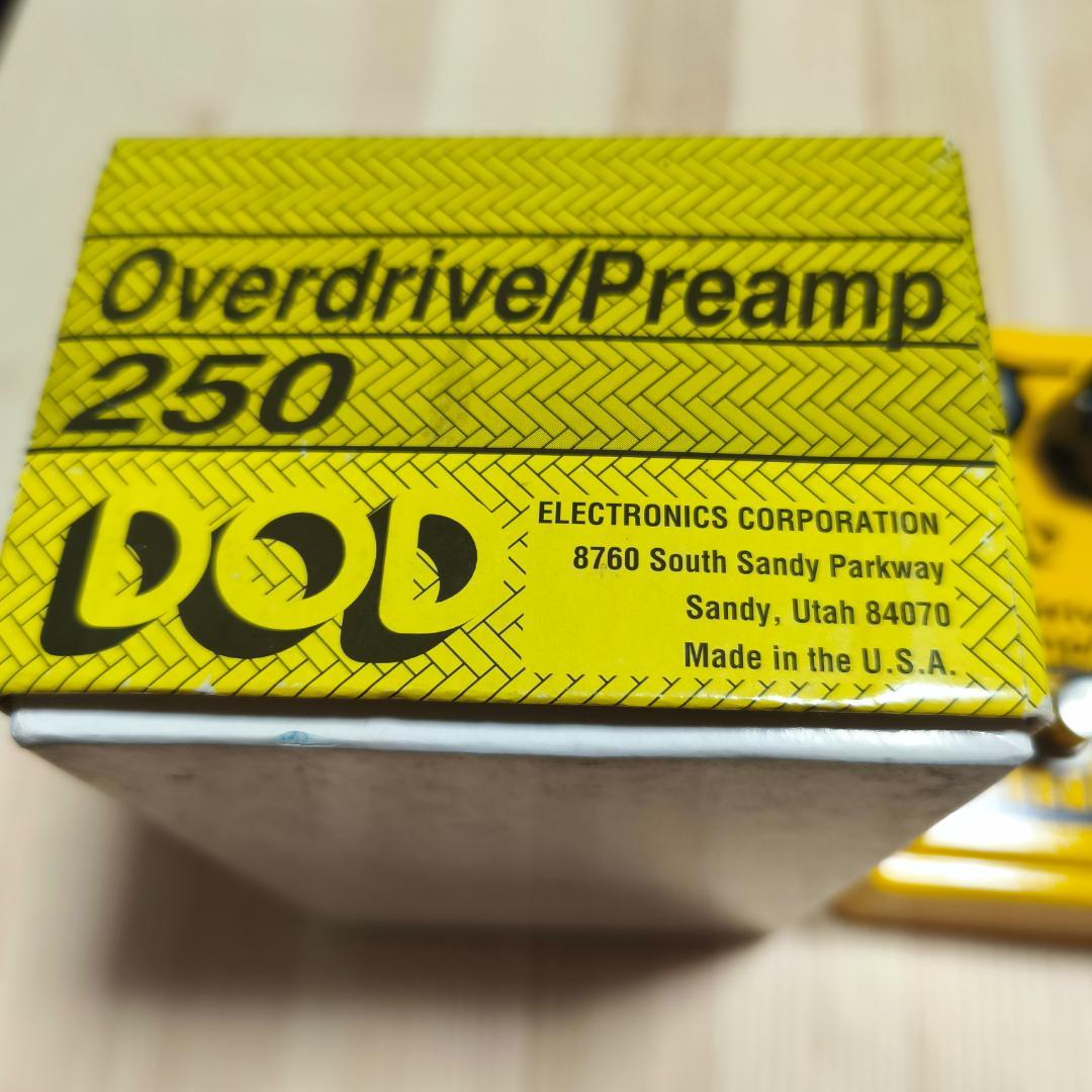 超美品 デッドストック 状態 DOD Overdrive Preamp 250