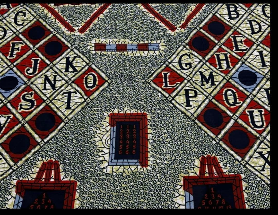 ままかり❤️ アフリカ布　巾着トートバッグ4点