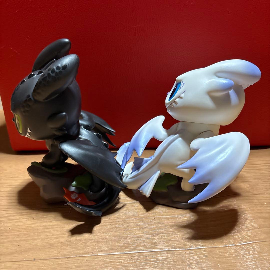 ヒックとドラゴン　トゥースとライトフューリー フィギュアセット