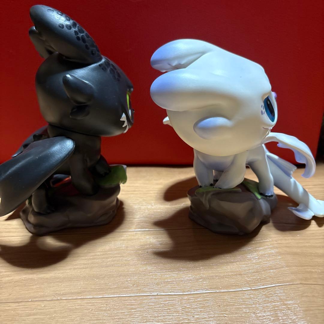 ヒックとドラゴン　トゥースとライトフューリー フィギュアセット