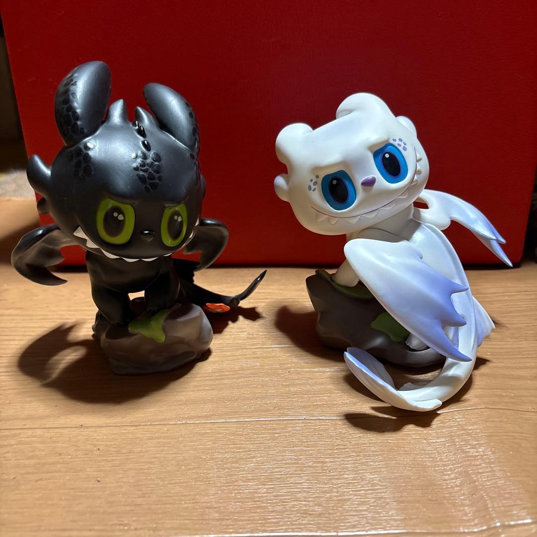 ヒックとドラゴン　トゥースとライトフューリー フィギュアセット