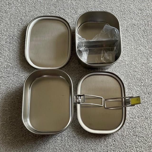 未使用　アイザワ　弁当箱2段
