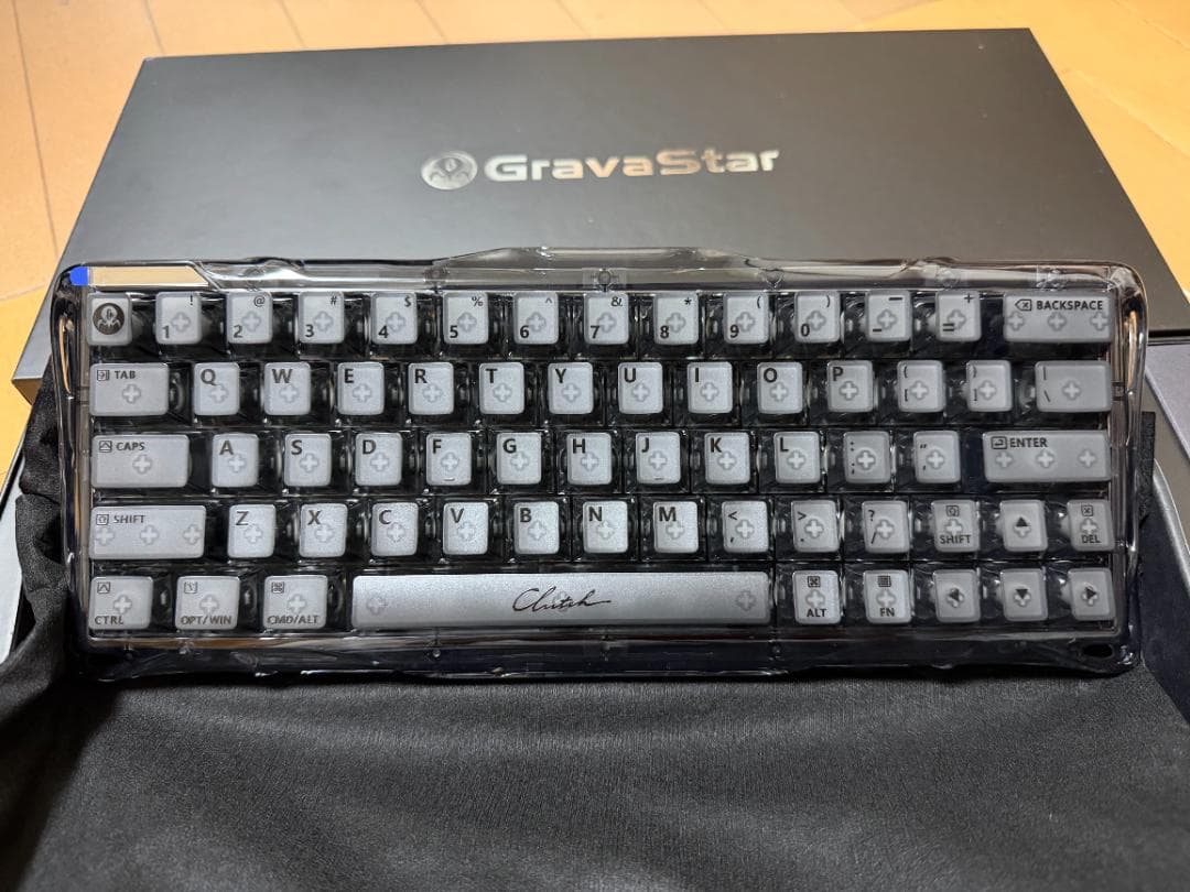 【未使用】GravaStar Mercury V60 8K 磁気 ラピトリ 黒