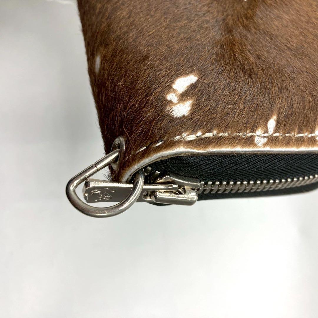 【ALZUNI（アルズニ） ハラコ 長財布】