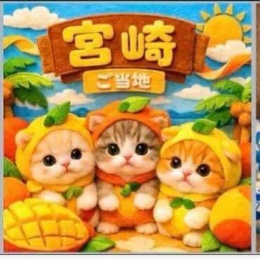 ご確認用　チロスケ✨️　ねこちゃん柄　ハンカチ　ハンドメイド12/15