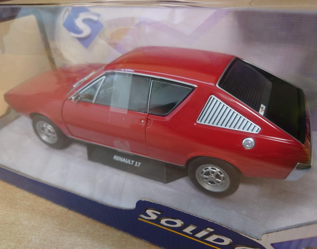 1/18 ルノー 17（ディセット）TL レッド ソリド製ダイキャスト製ミニカー