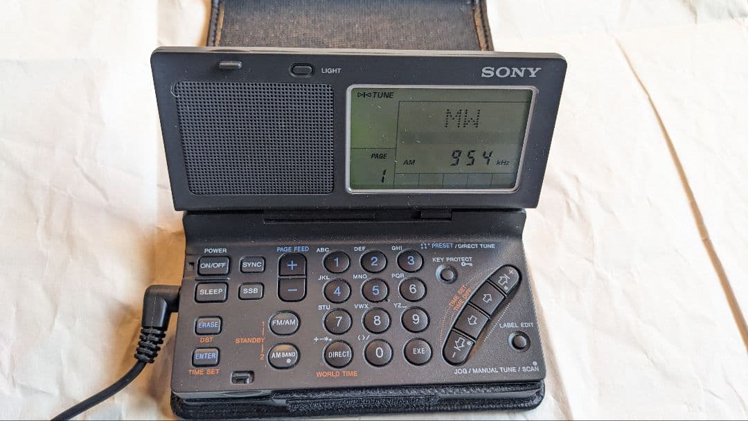 ラジオ・コンポ SONY ICF-SW100S