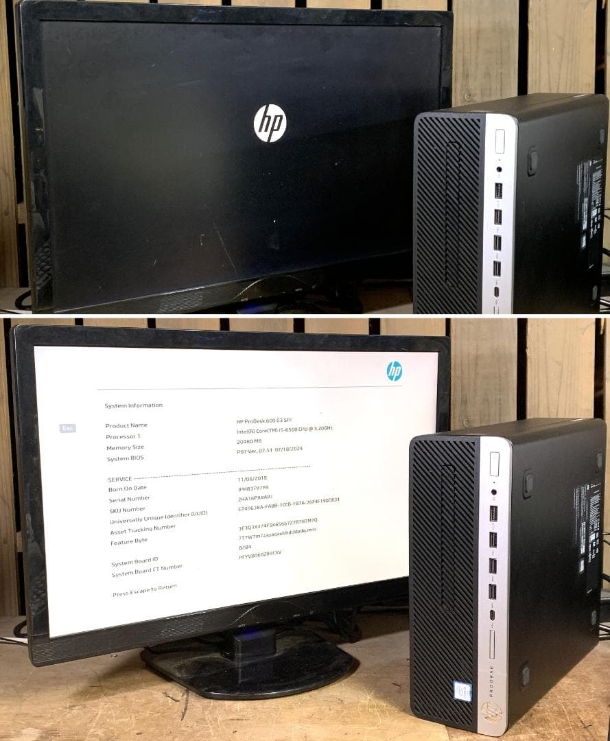 hp M.2＋2.0TB Windows11 Pro i5 20GBメモリ