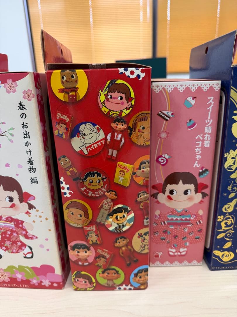 ペコちゃん人形 5体セット