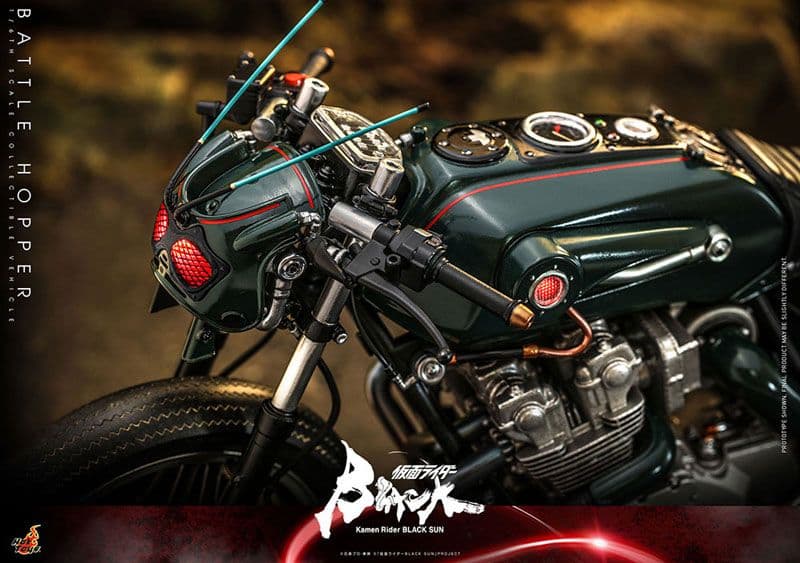 バトルホッパー 　1/6 仮面ライダー　ブラック　ダークグリーン
