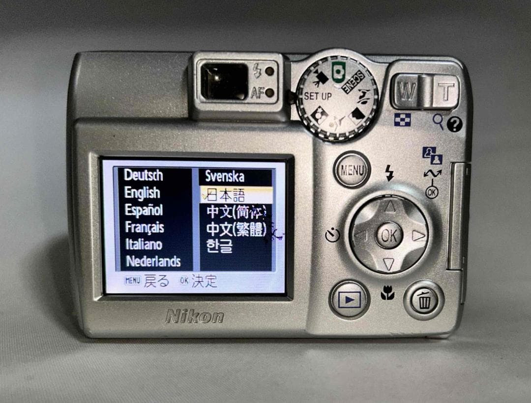 【外装美品/動作確認済】Nikon CoolPix E5600 SD付 39