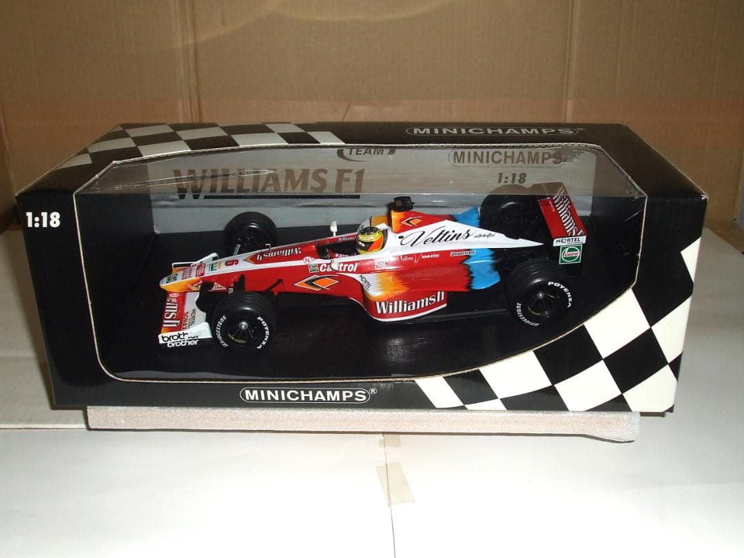 ウィリアムズ　FW２１　１９９９　Rシューマッハ　#６　ミニチャンプス　１／１８