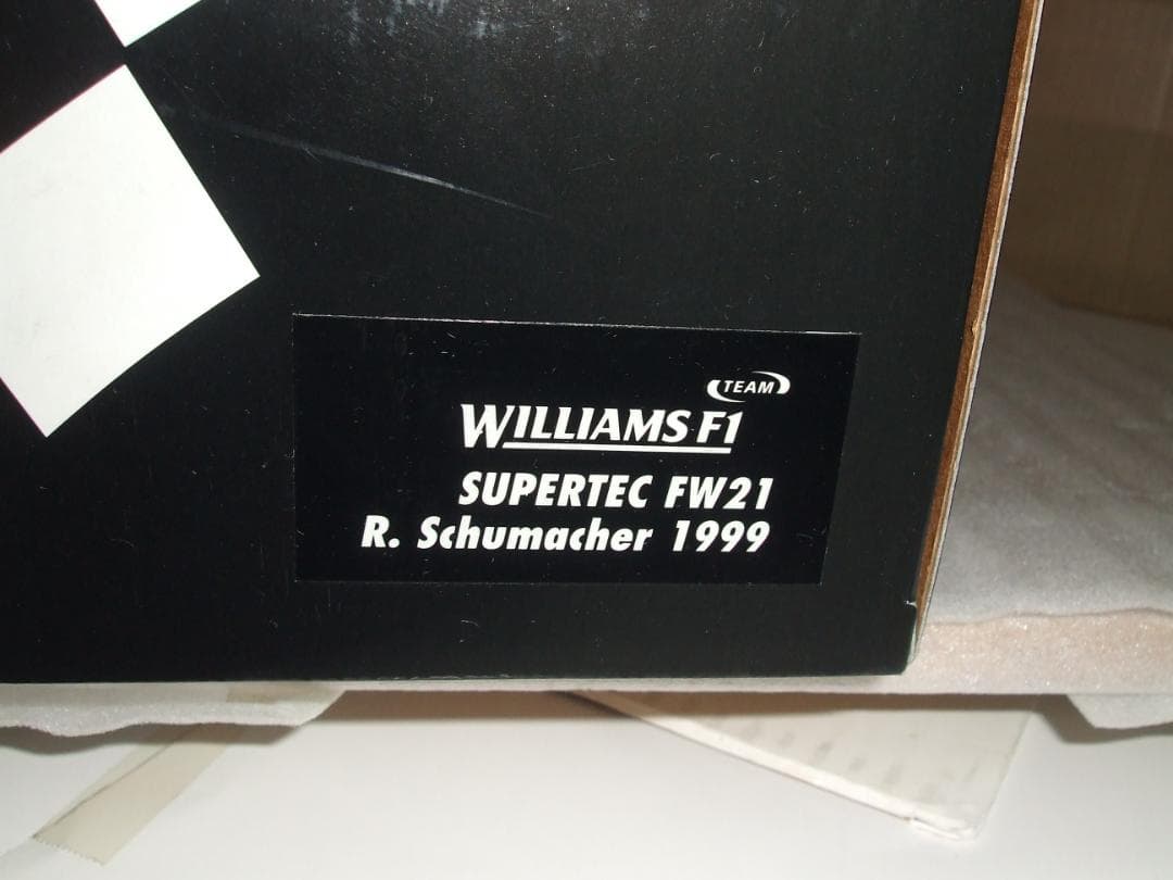 ウィリアムズ　FW２１　１９９９　Rシューマッハ　#６　ミニチャンプス　１／１８