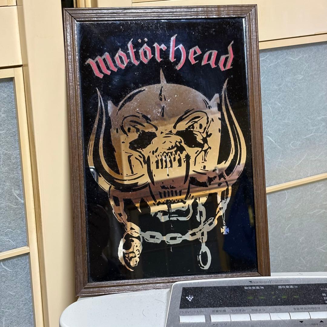 ヴィンテージ　Motörhead アートミラー　Warpig初期Ver.￼