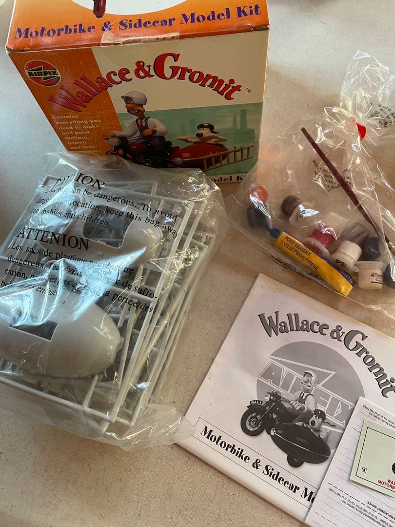 AIRFIX Wallace&Gromit ウォレス&グルーミットプラモデル
