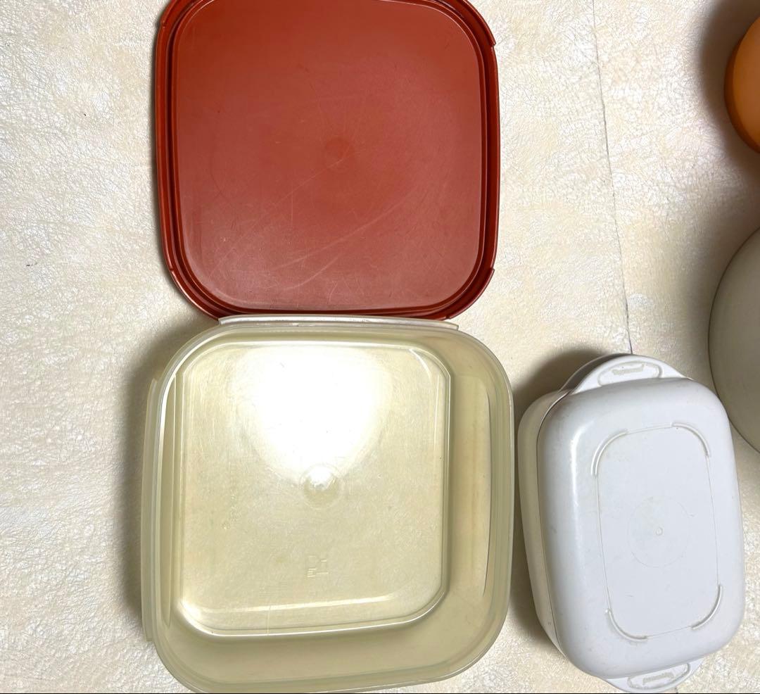 4点TUPPERWEAR タッパーウェア　マキシデコレーター他　保存容器セット