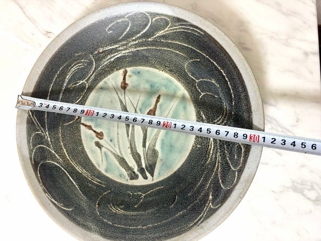 大皿8枚セット　直径約30cm まとめ売り　九谷焼　ガラス製他