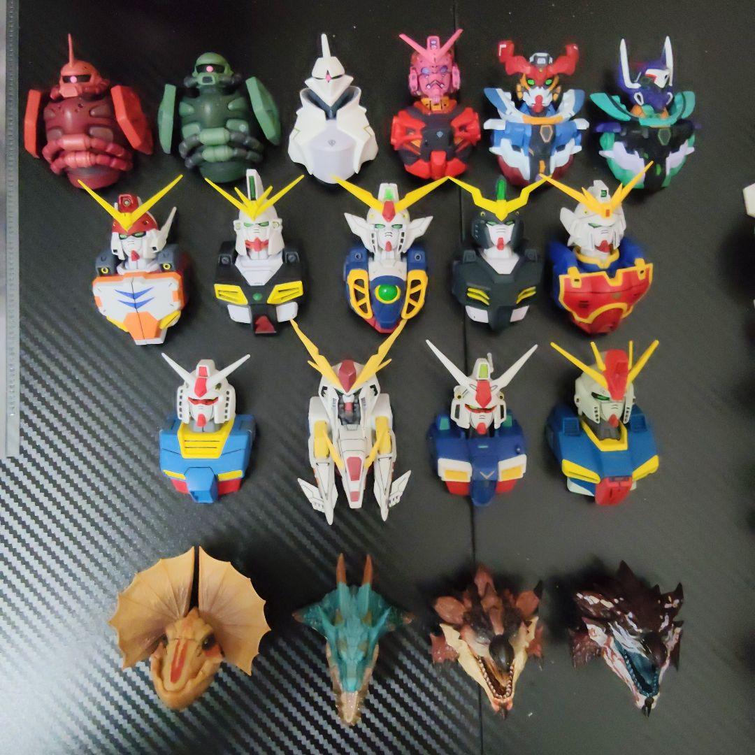 一番くじ　ヘッドマグネット　ガンダム　モンハン　ワイルズ　未使用　相場よりもお得