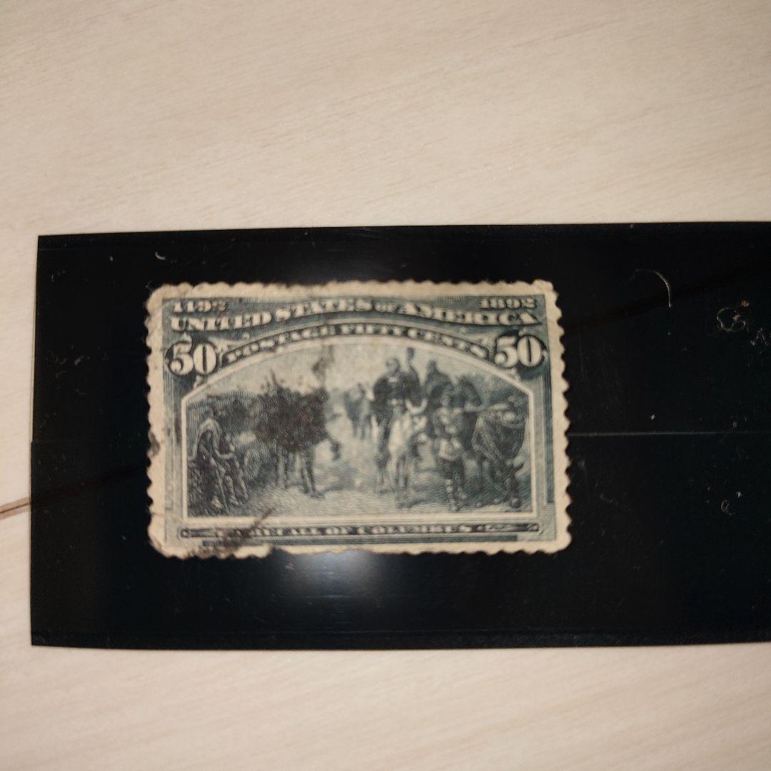 希少 アメリカ切手　世界コロンブス博覧会記念切手