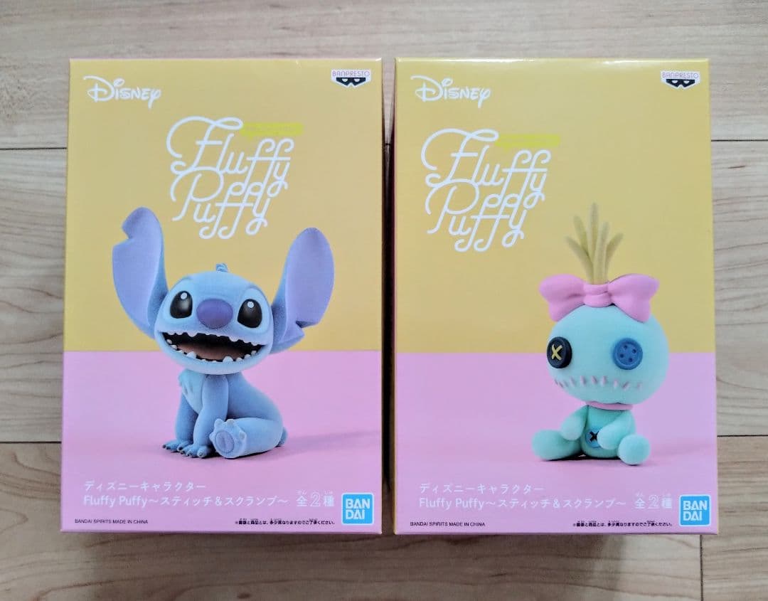 フラッフィーパフィー スティッチ スクランプ 2点セット 未開封
