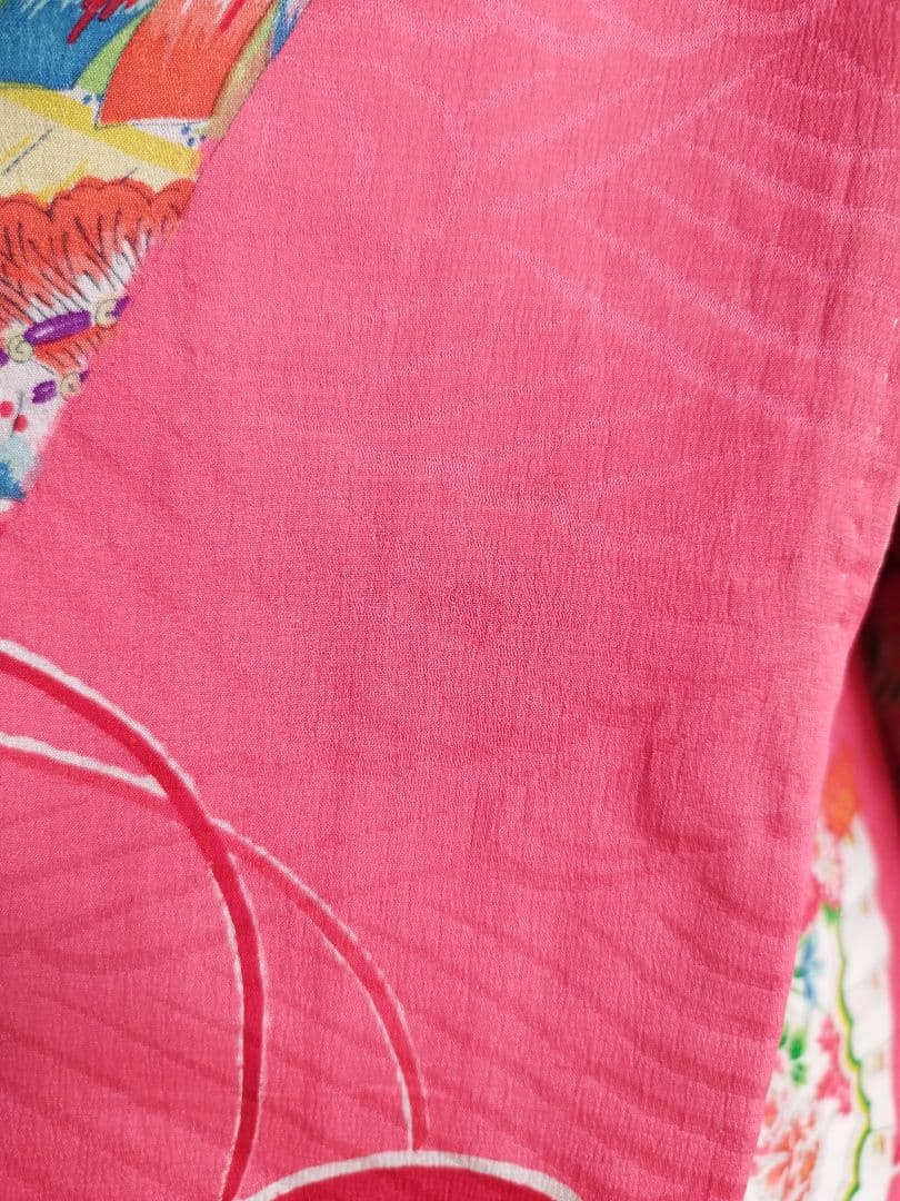 専用です☆アンティークピンク着物2点